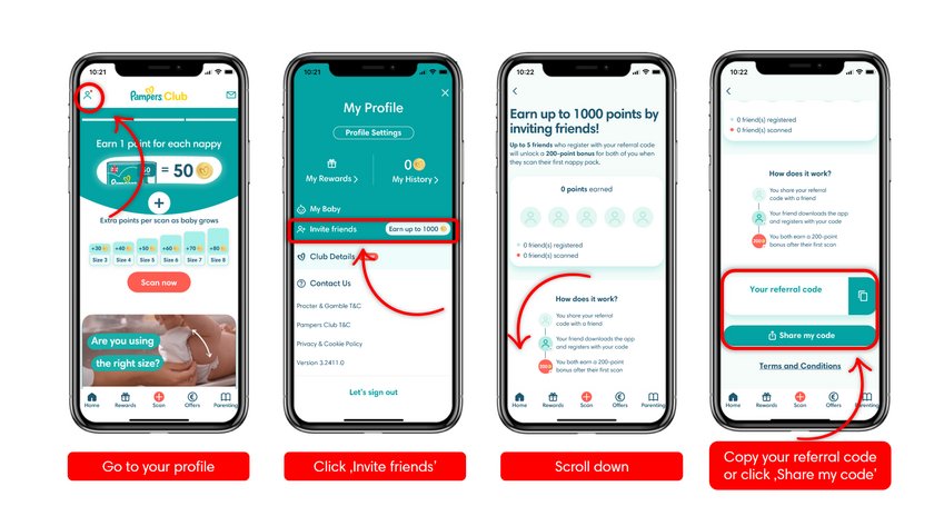 How to use refer-a-friend