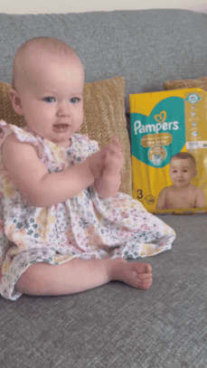 Pampers Premium Protection social post
