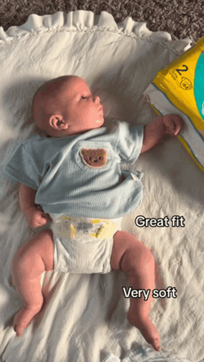 Pampers Premium Protection social post
