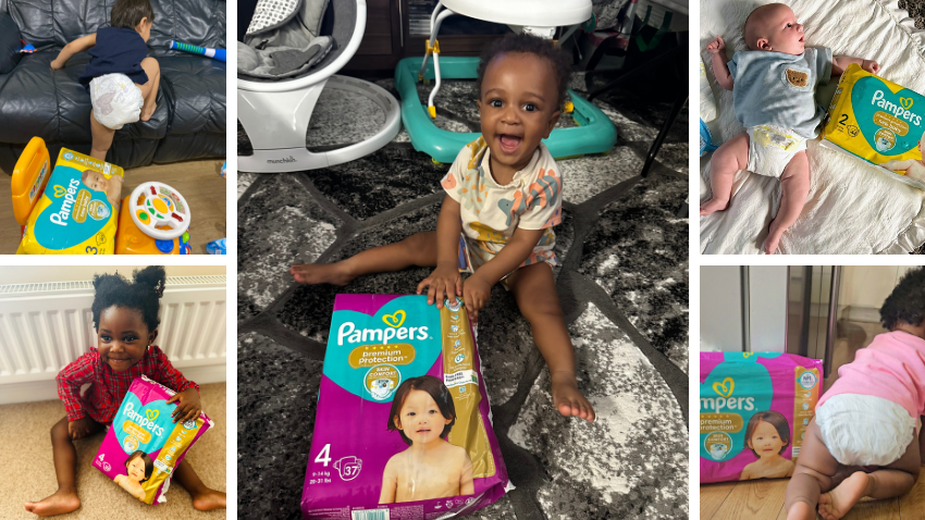 Up close and personal with Pampers