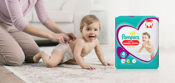 Pampers active fit nappy pants