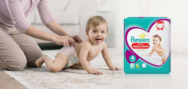 5,000 Pampers Squaddies participate in our premiere Squad Project with Pampers active fit nappy pants!