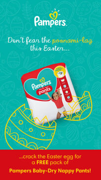 Pampers Easter Instagram Story template