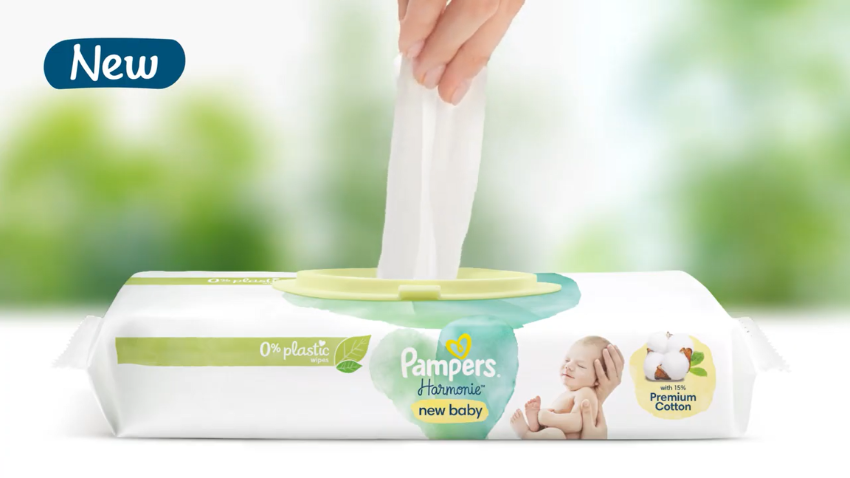 Pampers Harmonie New Baby Wipes