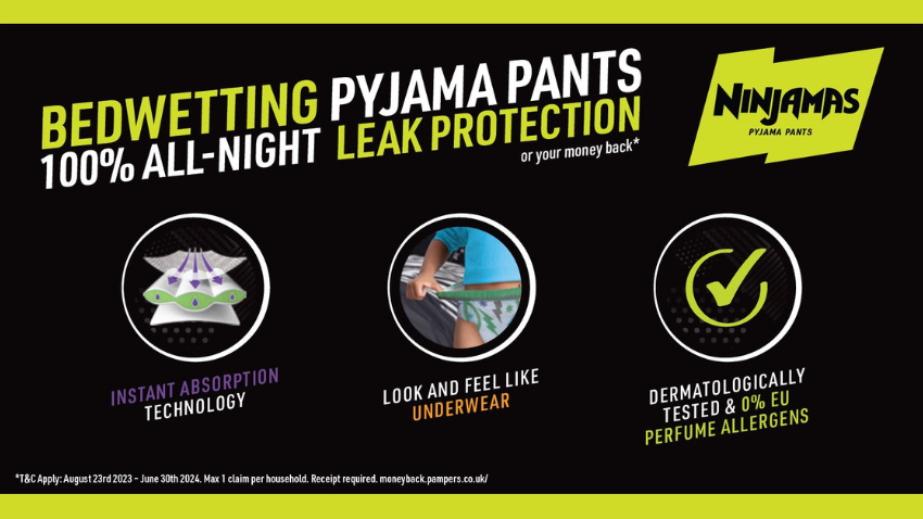Sleepover confidence with Ninjamas Pyjama Pants ?